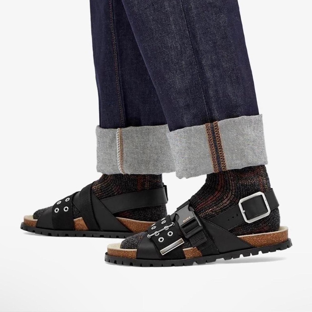 A.P.C. x Sacai Jules Sandals